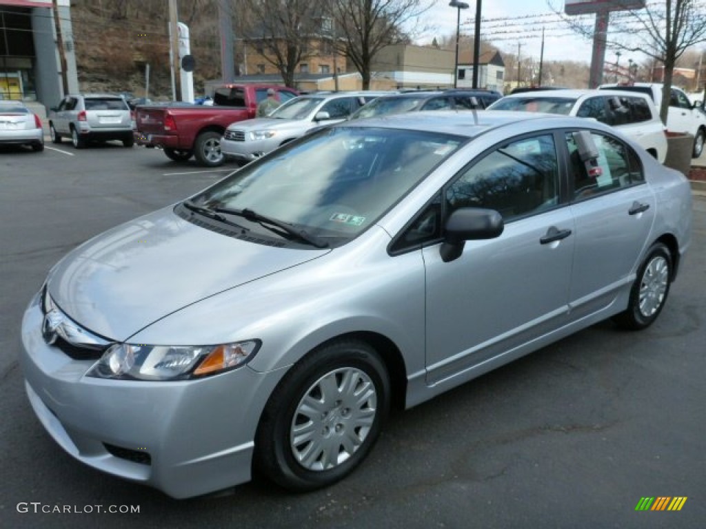 Alabaster Silver Metallic 2011 Honda Civic DX-VP Sedan Exterior Photo #91805015