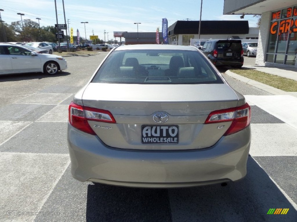 2013 Camry LE - Champagne Mica / Ivory photo #4