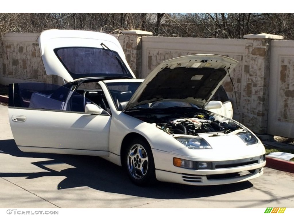 1990 300ZX Turbo - Glacier Pearl Metallic / Black photo #9