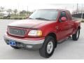 1999 Dark Toreador Red Metallic Ford F150 XLT Extended Cab 4x4  photo #3