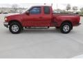 1999 Dark Toreador Red Metallic Ford F150 XLT Extended Cab 4x4  photo #4