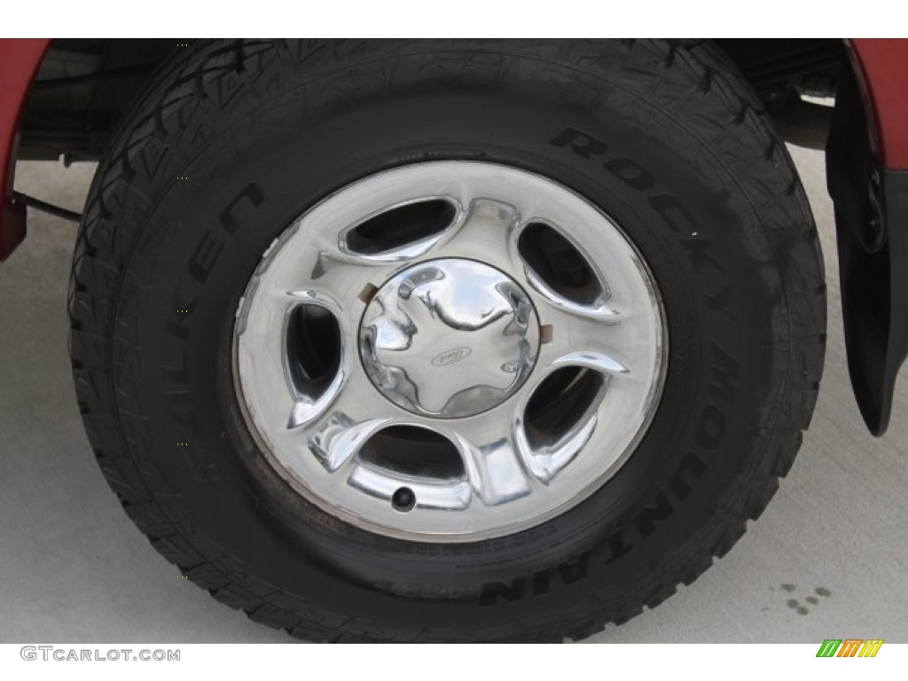 1999 Ford F150 XLT Extended Cab 4x4 Wheel Photo #91807067