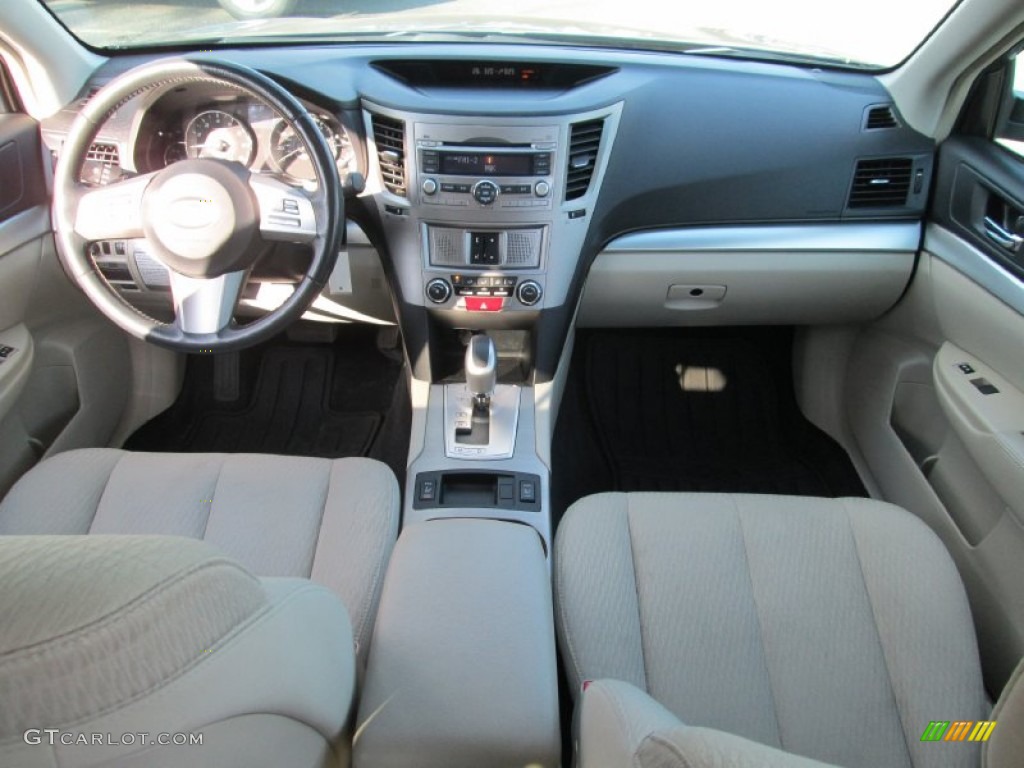 2011 Outback 2.5i Premium Wagon - Crystal Black Silica / Warm Ivory photo #23