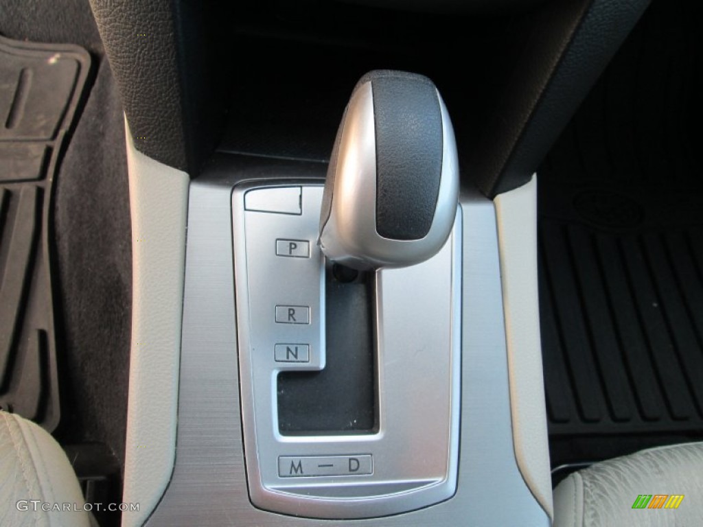2011 Outback 2.5i Premium Wagon - Crystal Black Silica / Warm Ivory photo #25