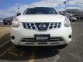 2011 Pearl White Nissan Rogue S AWD  photo #2