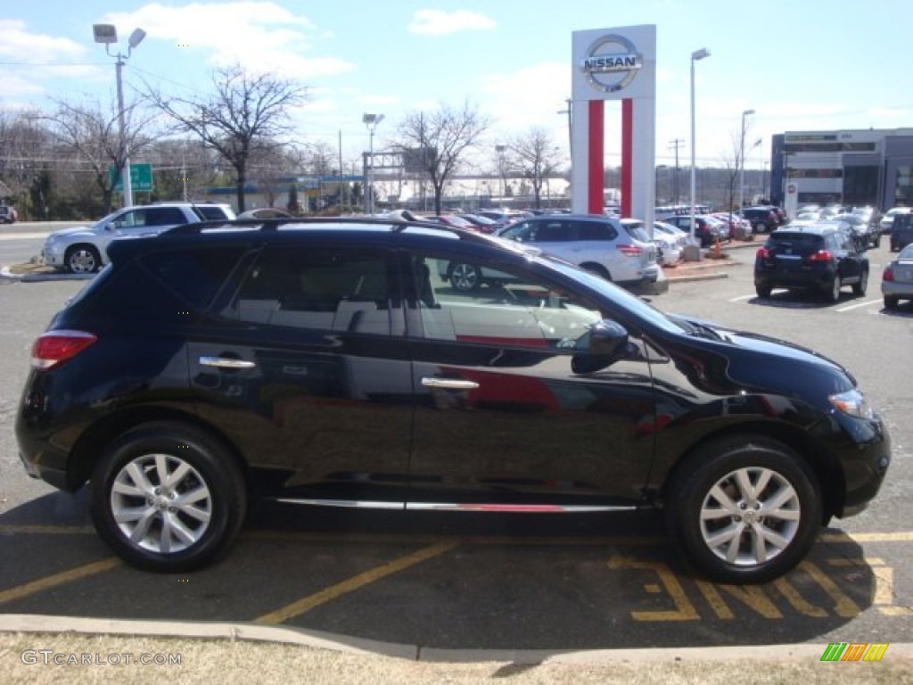 2011 Murano SL AWD - Super Black / Black photo #4