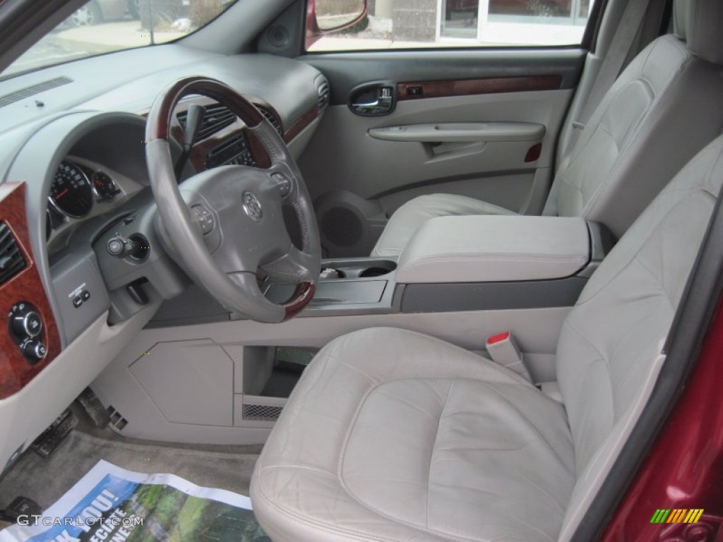 2006 Rendezvous CXL AWD - Cardinal Red Metallic / Gray photo #10