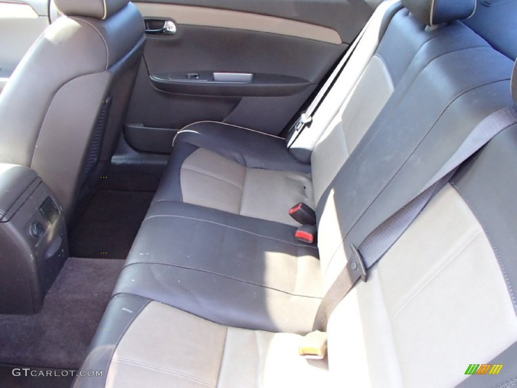 2009 Malibu LTZ Sedan - Summit White / Cocoa/Cashmere photo #12