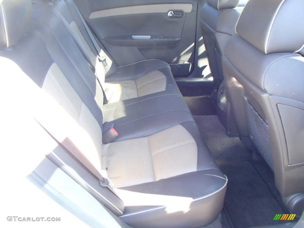 2009 Malibu LTZ Sedan - Summit White / Cocoa/Cashmere photo #13