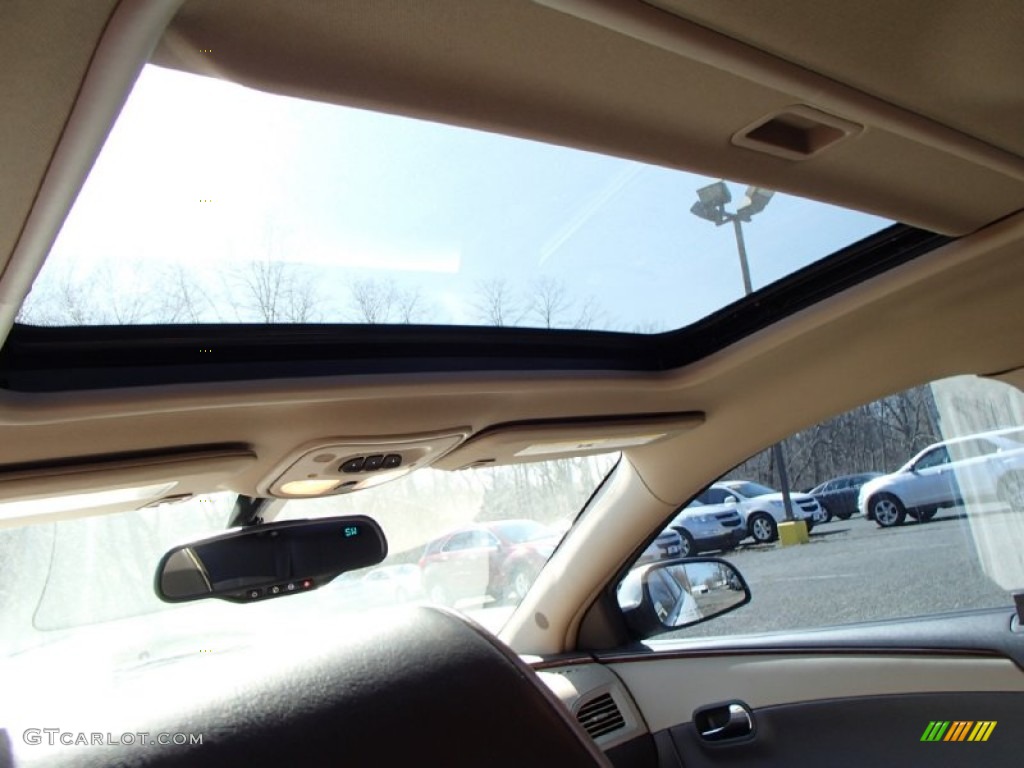 2009 Malibu LTZ Sedan - Summit White / Cocoa/Cashmere photo #14