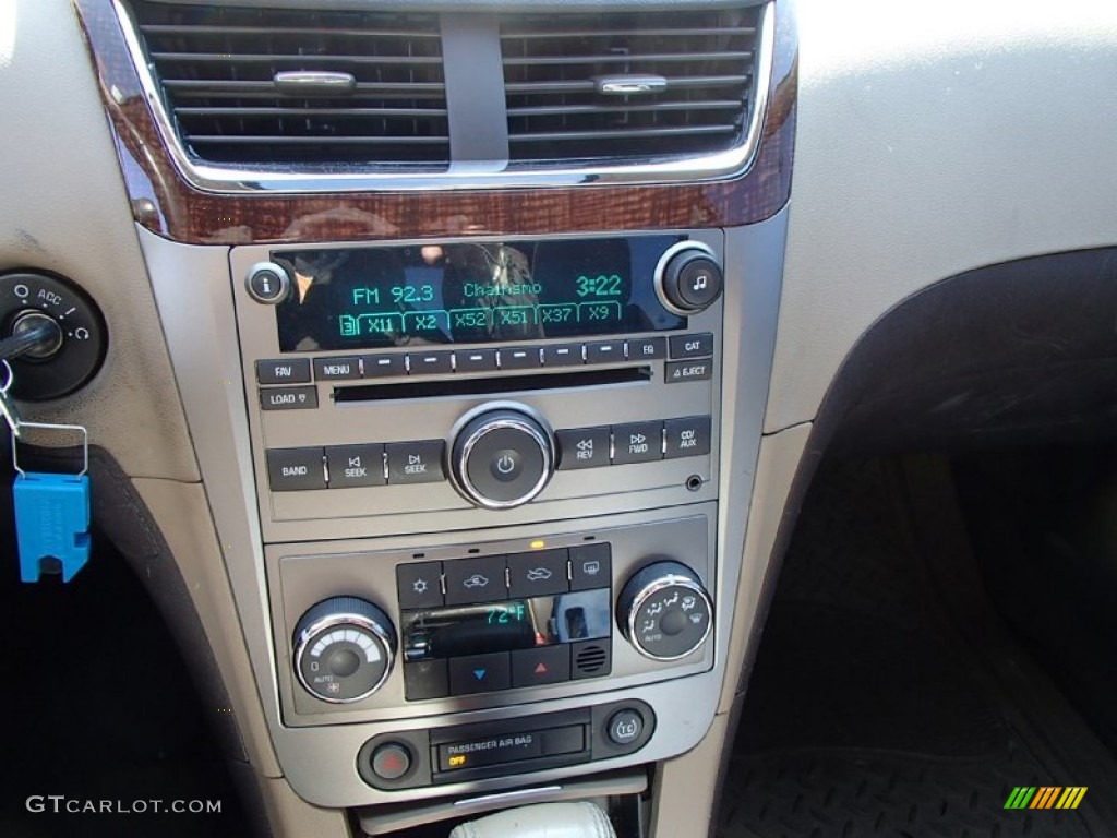 2009 Malibu LTZ Sedan - Summit White / Cocoa/Cashmere photo #18