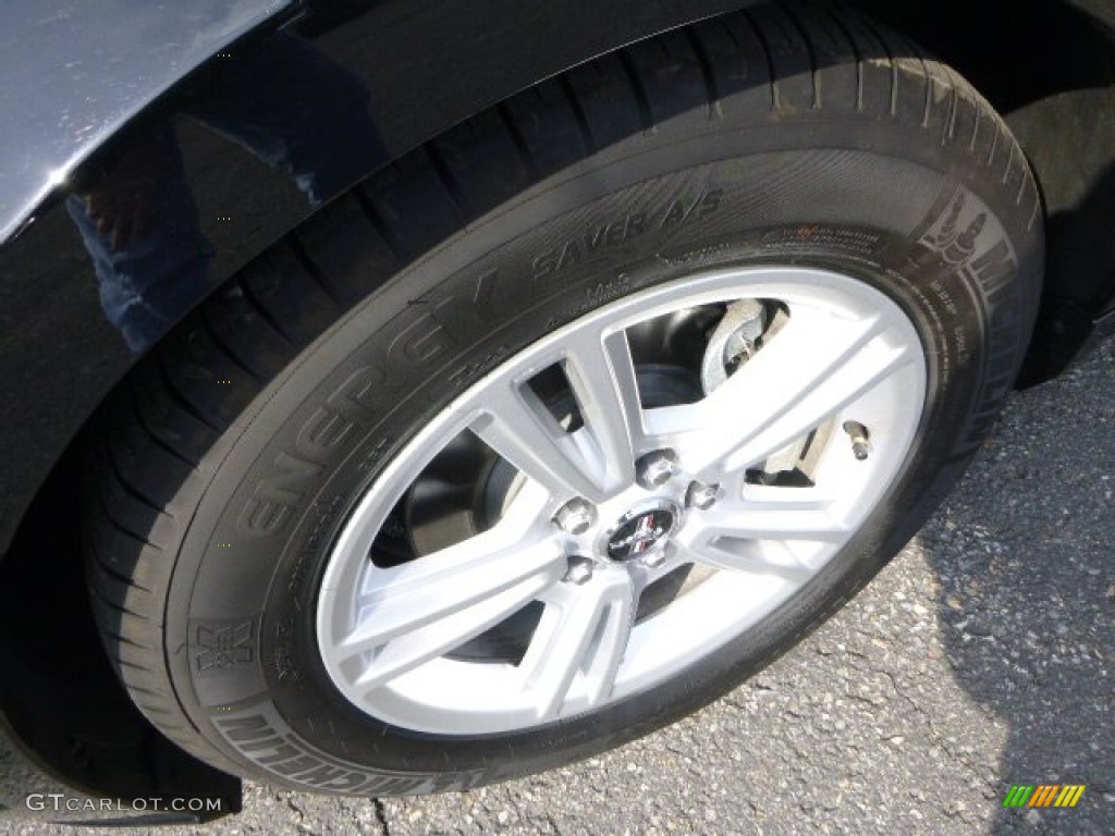 2014 Mustang V6 Convertible - Black / Charcoal Black photo #7
