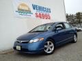 2007 Atomic Blue Metallic Honda Civic EX Sedan  photo #1