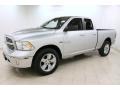 2013 Bright Silver Metallic Ram 1500 SLT Quad Cab 4x4  photo #3