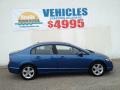 2007 Atomic Blue Metallic Honda Civic EX Sedan  photo #30