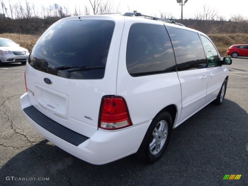 2005 Freestar SEL - Vibrant White / Flint Grey photo #2