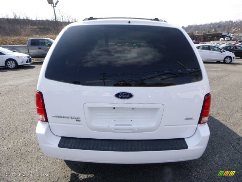2005 Freestar SEL - Vibrant White / Flint Grey photo #3