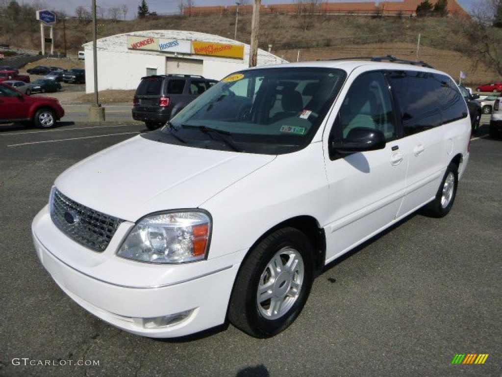2005 Freestar SEL - Vibrant White / Flint Grey photo #5