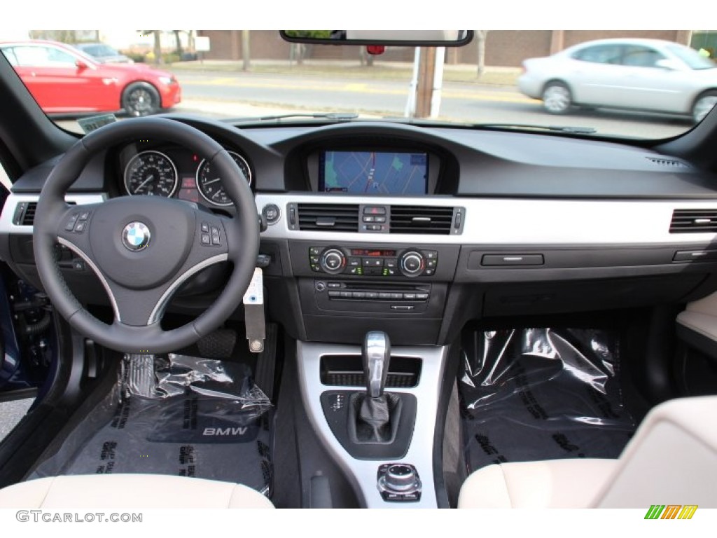2011 3 Series 328i Convertible - Deep Sea Blue Metallic / Oyster/Black Dakota Leather photo #14