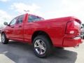 2014 Flame Red Ram 1500 Express Quad Cab  photo #2