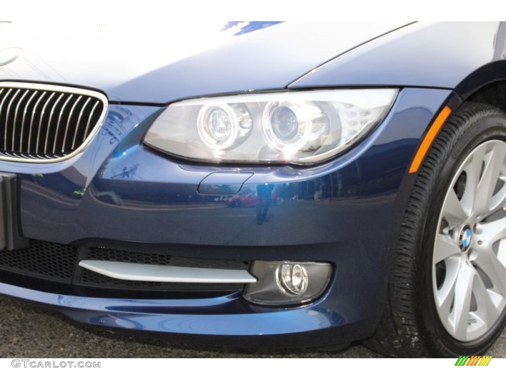 2011 3 Series 328i Convertible - Deep Sea Blue Metallic / Oyster/Black Dakota Leather photo #29