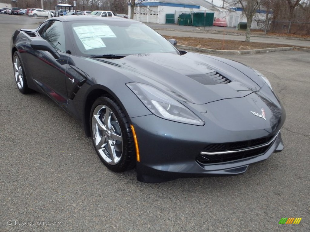 Cyber Gray Metallic 2014 Chevrolet Corvette Stingray Coupe Exterior Photo #91816340