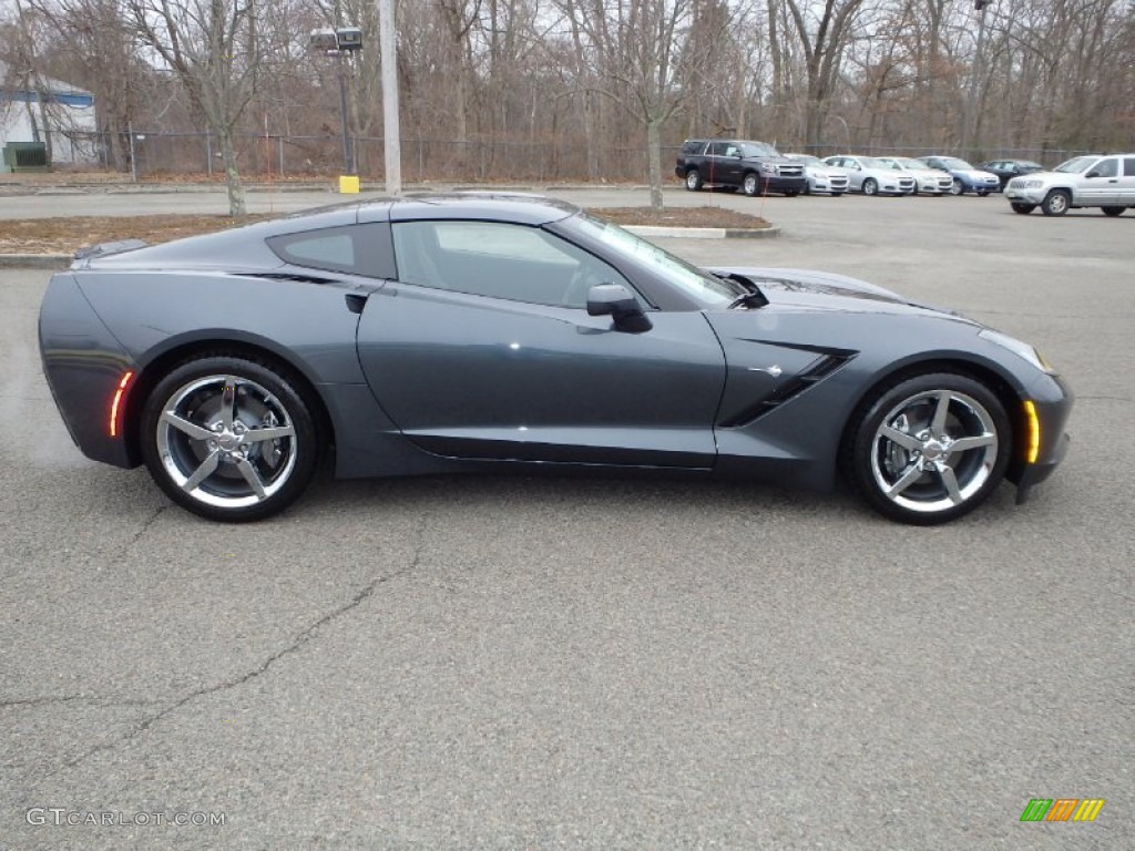 Cyber Gray Metallic 2014 Chevrolet Corvette Stingray Coupe Exterior Photo #91816364