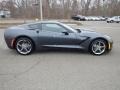 Cyber Gray Metallic 2014 Chevrolet Corvette Stingray Coupe Exterior