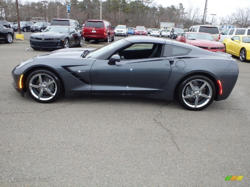 Cyber Gray Metallic 2014 Chevrolet Corvette Stingray Coupe Exterior Photo #91816412