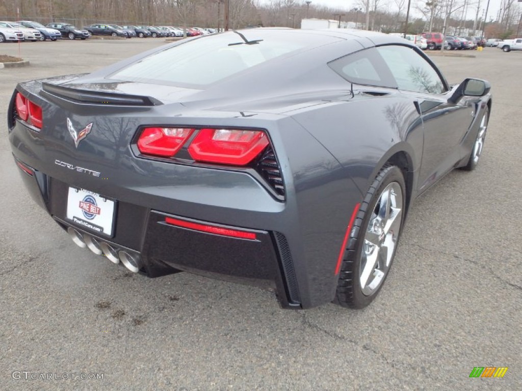 2014 Corvette Stingray Coupe - Cyber Gray Metallic / Jet Black photo #7