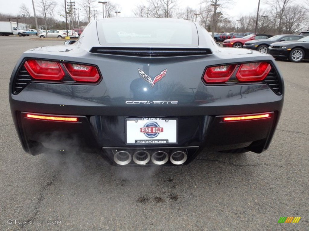 2014 Corvette Stingray Coupe - Cyber Gray Metallic / Jet Black photo #8