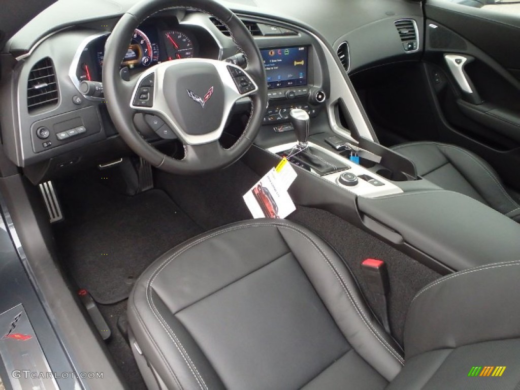 2014 Corvette Stingray Coupe - Cyber Gray Metallic / Jet Black photo #10