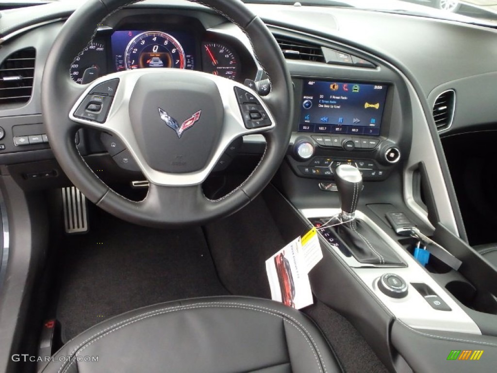 2014 Chevrolet Corvette Stingray Coupe Jet Black Dashboard Photo #91816544