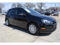 Black 2012 Volkswagen Golf 4 Door Exterior