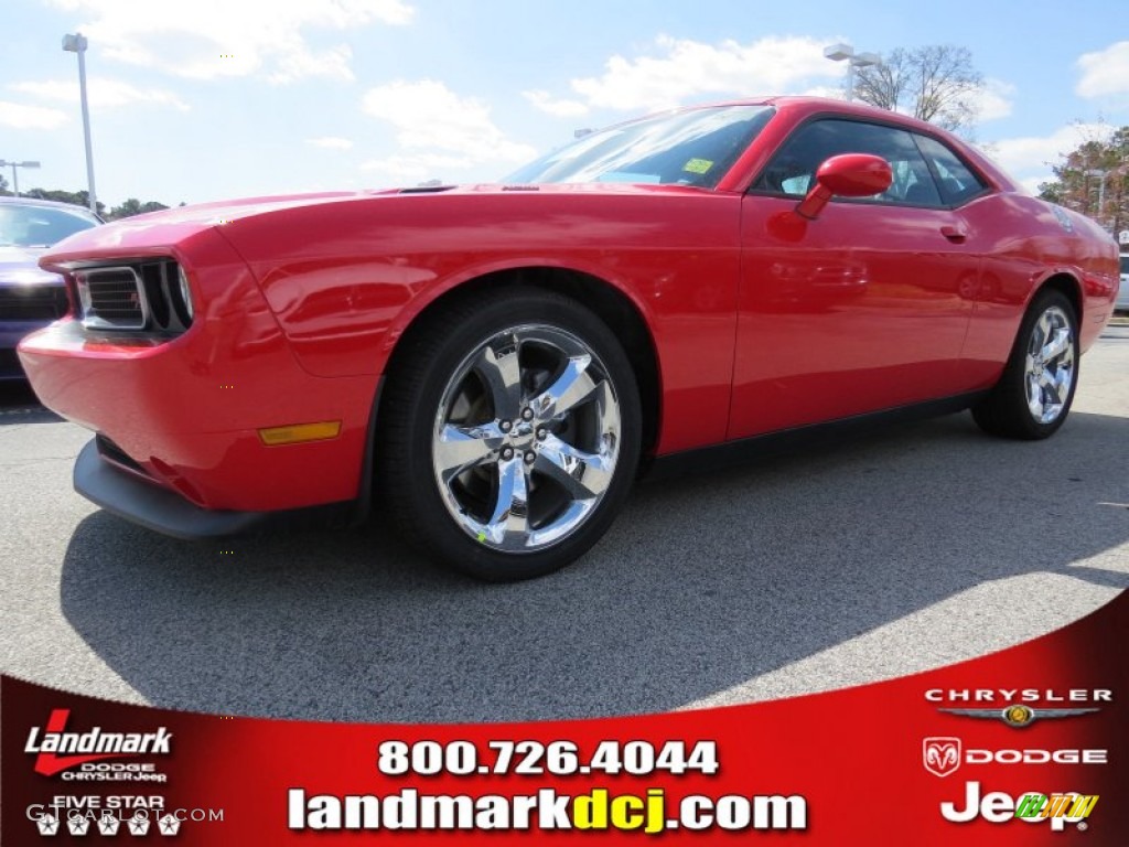 2014 Challenger R/T Plus - TorRed / Dark Slate Gray photo #1