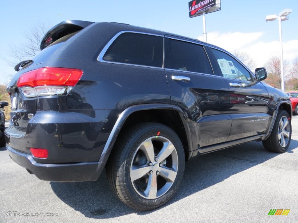 2014 Grand Cherokee Overland - Maximum Steel Metallic / Overland Nepal Jeep Brown Light Frost photo #3