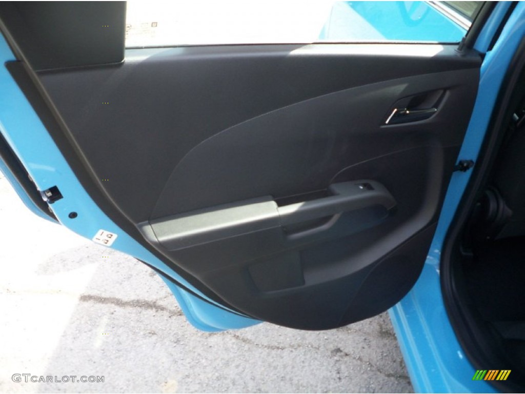 2014 Sonic LT Hatchback - Cool Blue / Jet Black/Dark Titanium photo #17