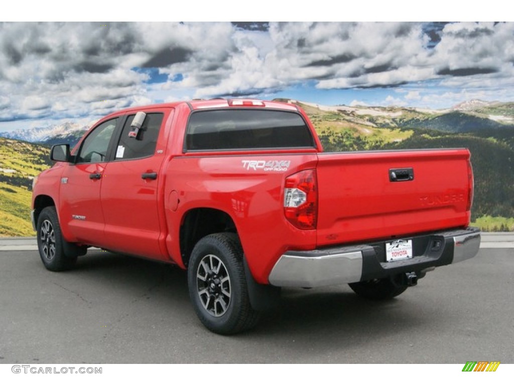 2014 Tundra SR5 TRD Crewmax 4x4 - Radiant Red / Graphite photo #3