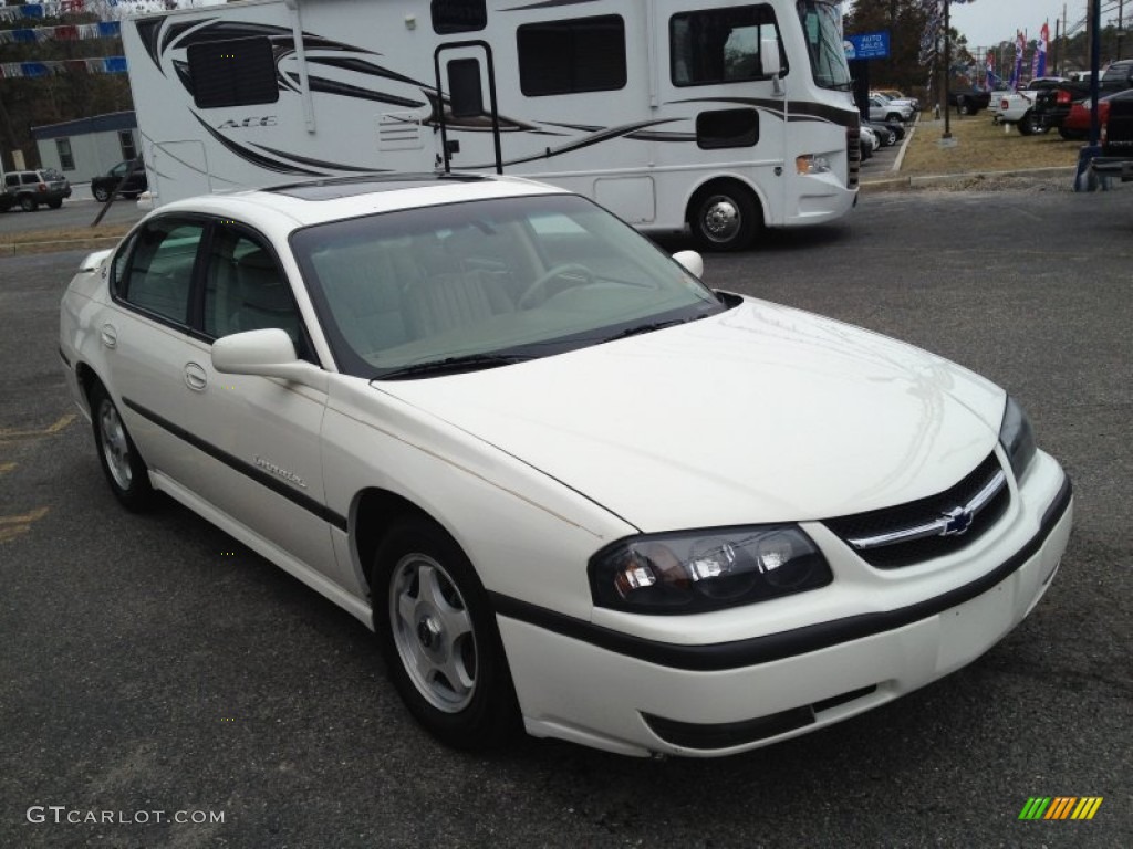 White 2002 Chevrolet Impala LS Exterior Photo #91822646