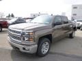 Brownstone Metallic - Silverado 1500 LT Crew Cab 4x4 Photo No. 2