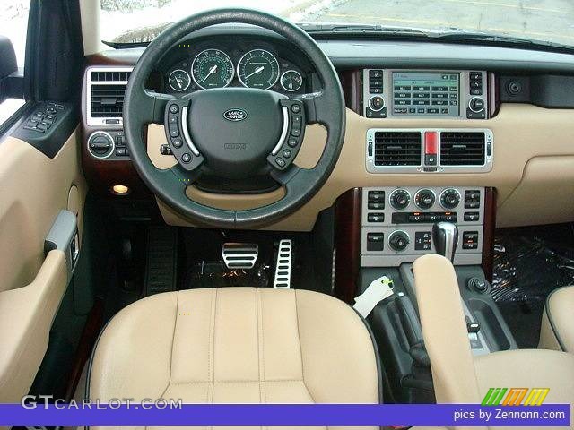 2006 Range Rover Supercharged - Java Black Pearl / Sand/Jet photo #6