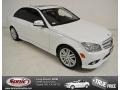 2008 Arctic White Mercedes-Benz C 300 Luxury  photo #1