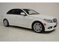 2008 Arctic White Mercedes-Benz C 300 Luxury  photo #2