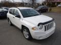 Stone White 2008 Jeep Compass Sport 4x4