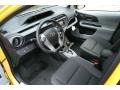  2014 Prius c Hybrid Four Black Interior