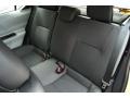 2014 Toyota Prius c Black Interior Rear Seat Photo