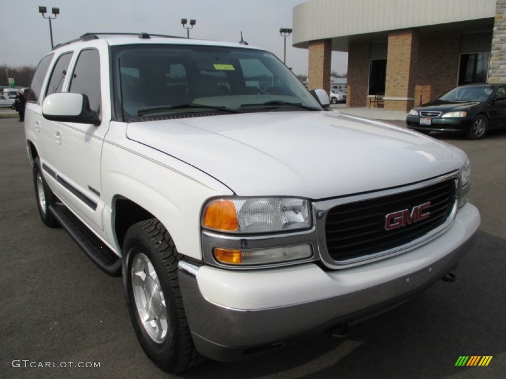 Summit White 2004 GMC Yukon SLT 4x4 Exterior Photo #91829369