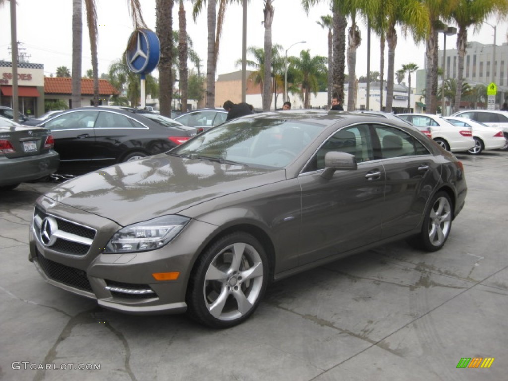 2012 CLS 550 Coupe - Cuprite Brown Metallic / Almond/Mocha photo #5