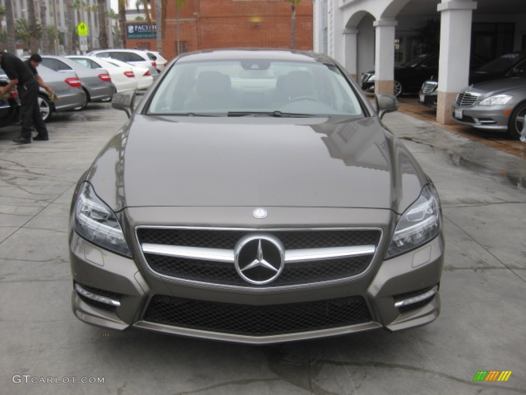 2012 CLS 550 Coupe - Cuprite Brown Metallic / Almond/Mocha photo #6