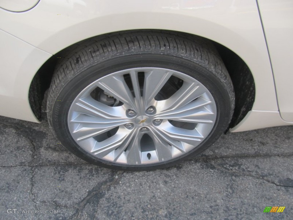 2014 Impala LTZ - White Diamond Tricoat / Jet Black/Mojave photo #3